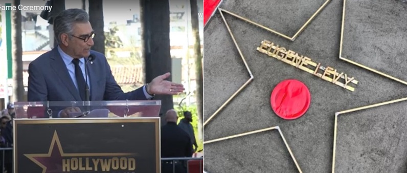 Hamilton’s Eugene Levy gets his star on the Hollywood Walk of Fame