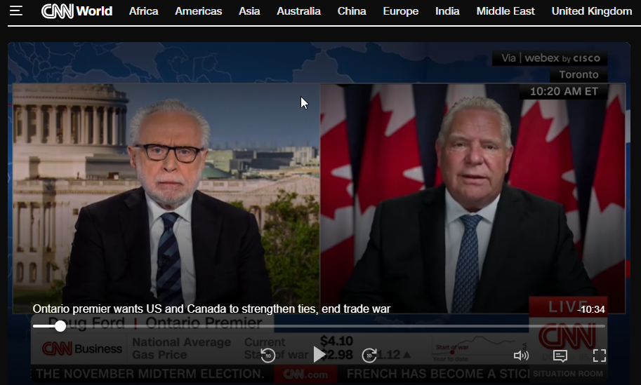 Trade War making TV stars out of Canadian Politicians
